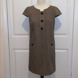Vera Wang Wool Mini Dress